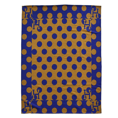 Hermes Wool Cashmere Avalon Dots Blanket 1 of 4