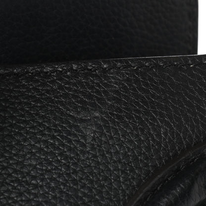 Celine Drummed Calfskin Mini Luggage Black 13 of 14