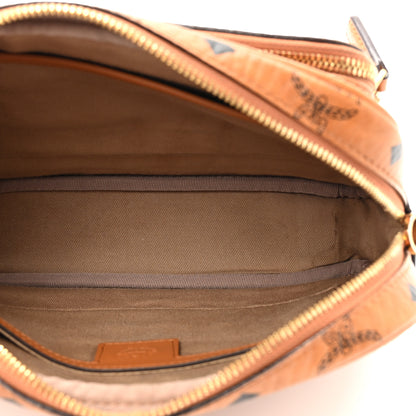 MCM Visetos Monogram Small Aren Crossbody Cognac 5 of 14