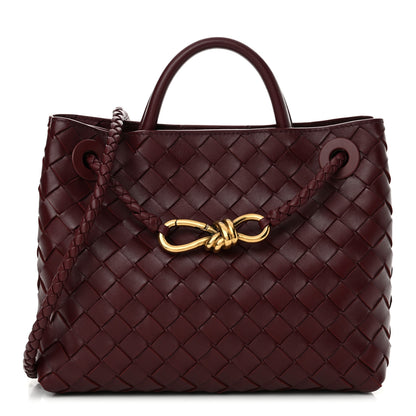 Bottega Veneta Nappa Intrecciato Small Andiamo Shoulder Bag Barolo 1 of 10