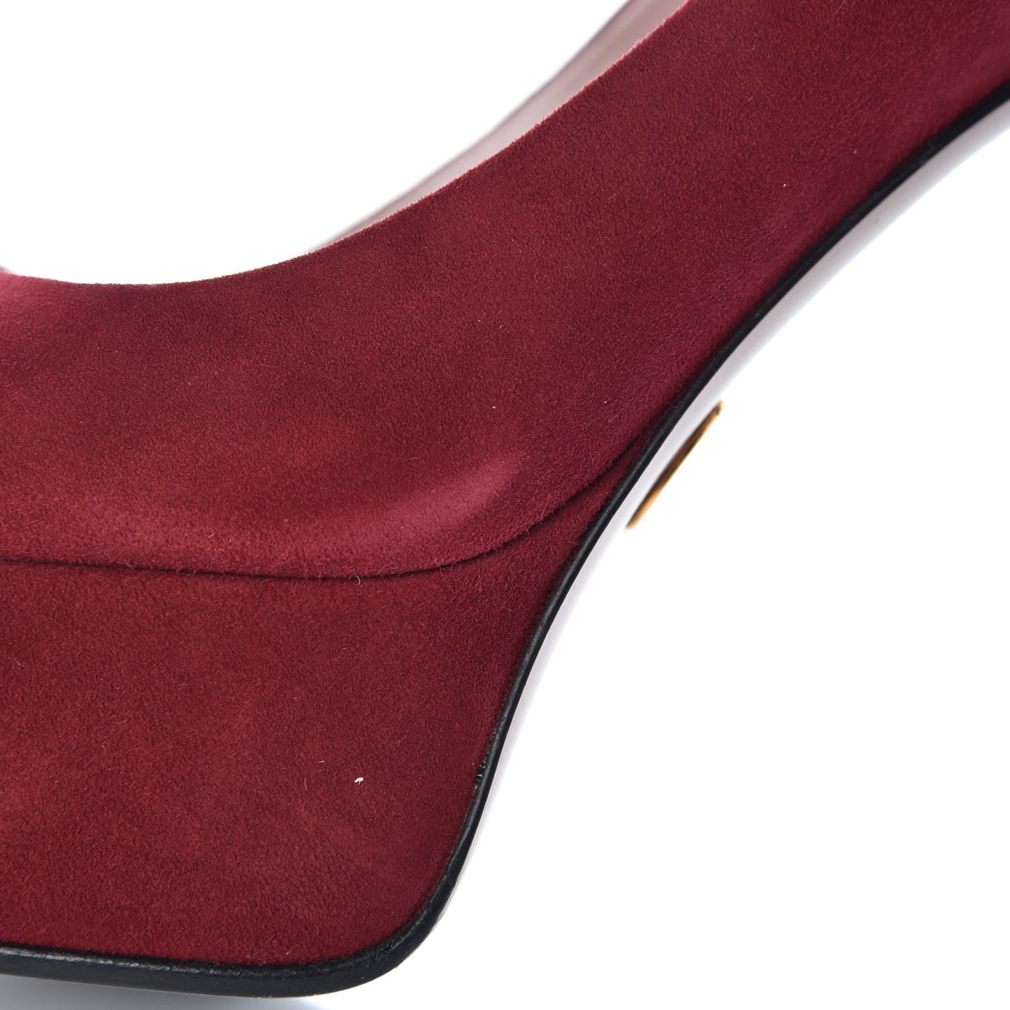 Kid Scamosciato Platform Pumps 40.5 Red
