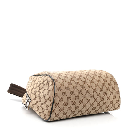 Gucci Monogram Travel Backpack Dark Brown 4 of 11