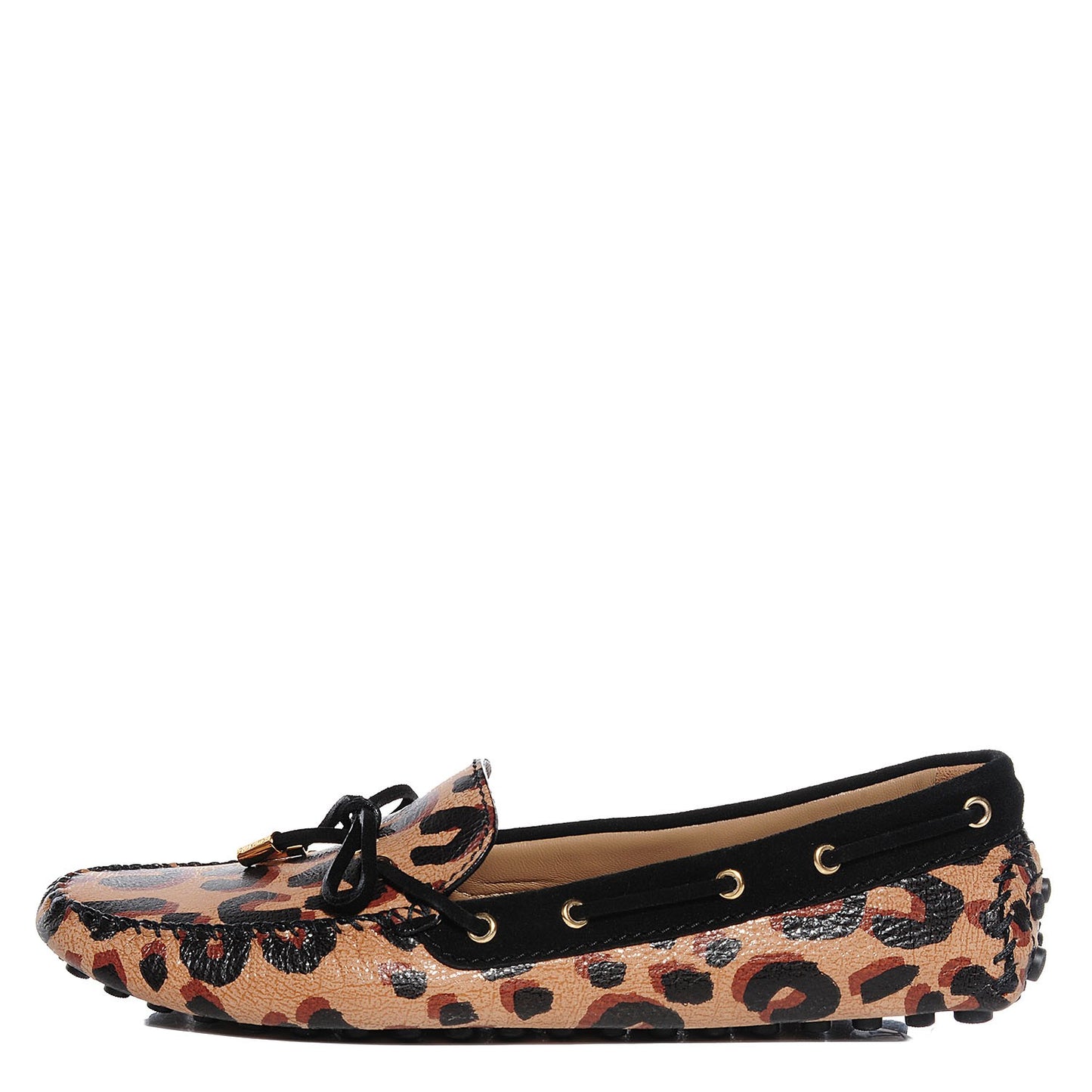 Stephen Sprouse Printed Calf Leopard Gloria Loafers 40
