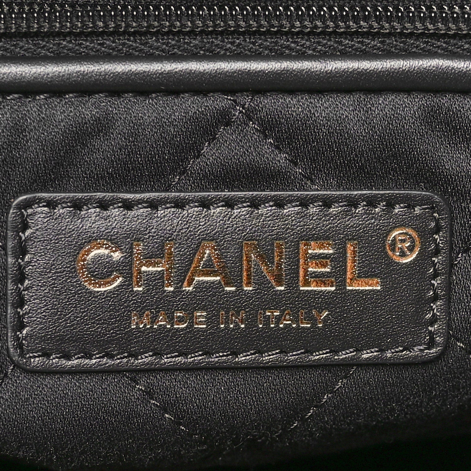 Chanel Shiny Calfskin Quilted Chanel 22 Black 6 of 10