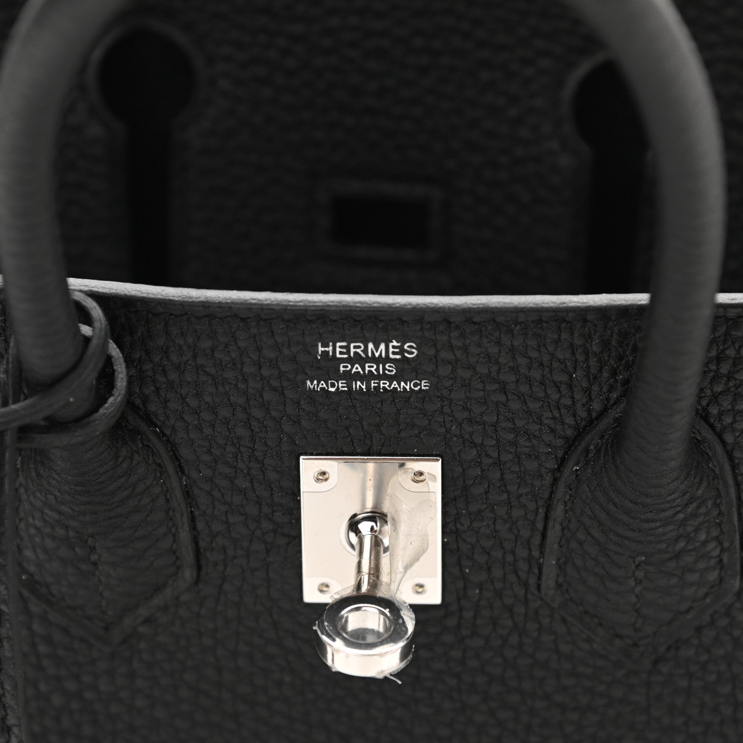 Hermes Togo Birkin 25 Black 6 of 13