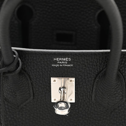 Hermes Togo Birkin 25 Black 6 of 13