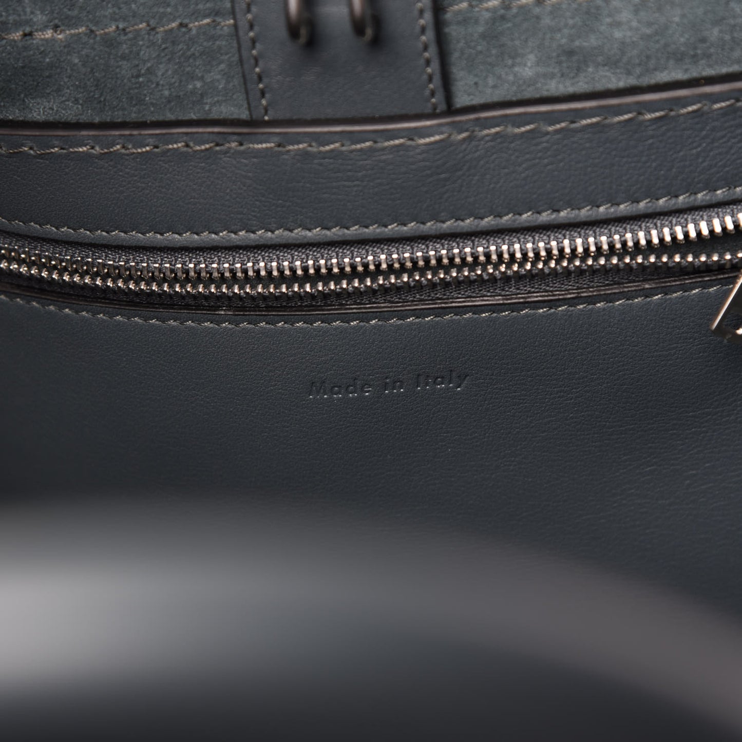 Smooth Calfskin Small Big Bag Slate