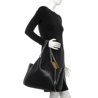 Stella McCartney Shaggy Deer Falabella Reversible Tote Black 2 of 6