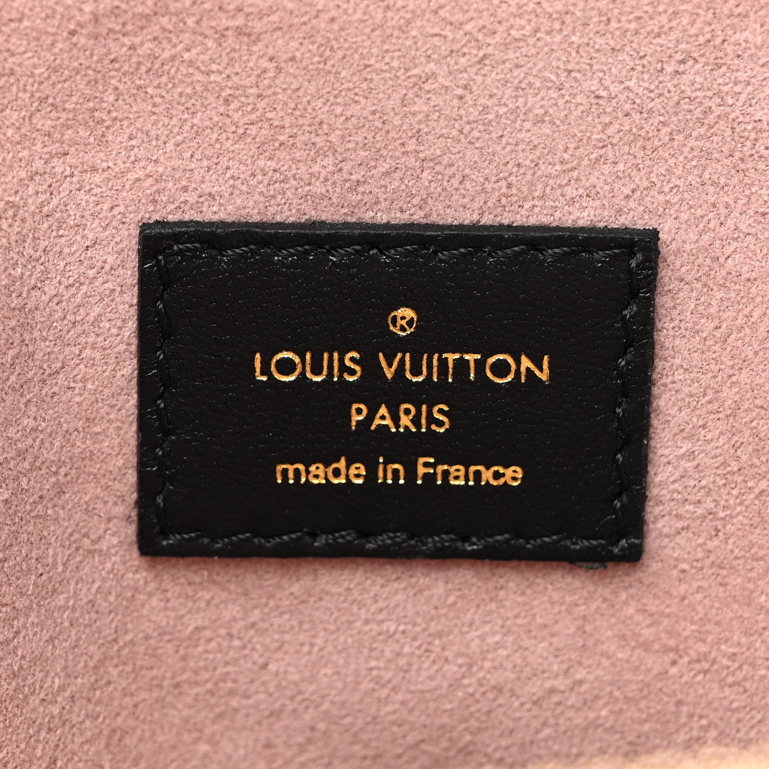 Louis Vuitton Lambskin Embossed Monogram Coussin PM Black 8 of 11