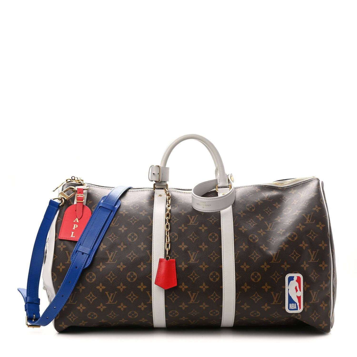 Louis Vuitton X NBA Monogram Keepall 55 1 of 10