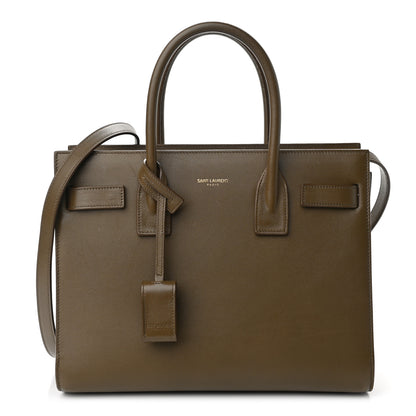 Saint Laurent Calfskin Baby Sac De Jour Taupe 1 of 13
