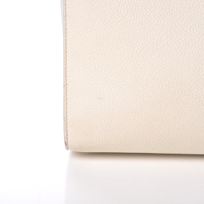 Saint Laurent Grained Calfskin Baby Sac De Jour White 11 of 13