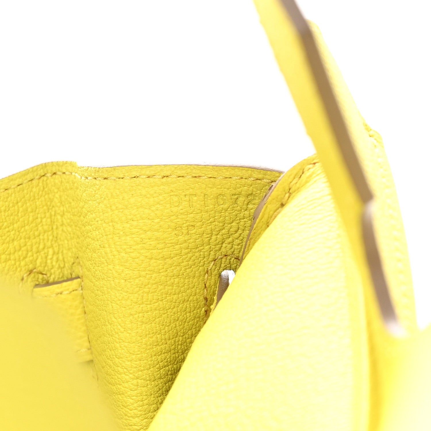 Hermes Epsom BIRKIN 30 Lime 7 of 16