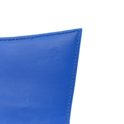Balenciaga Shiny Calfskin Crocodile Embossed Hourglass Top Handle Bag XS Royal Blue 13 of 15