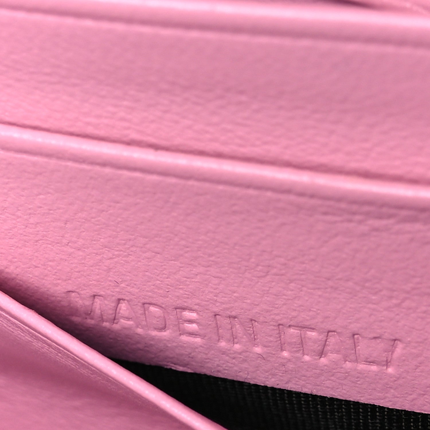 Balenciaga Calfskin Stripe Embossed Gossip Chain Bag XS Candy Pink 7 of 14