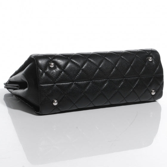 Chanel Caviar CC Timeless Shopping Tote Black 4 of 8