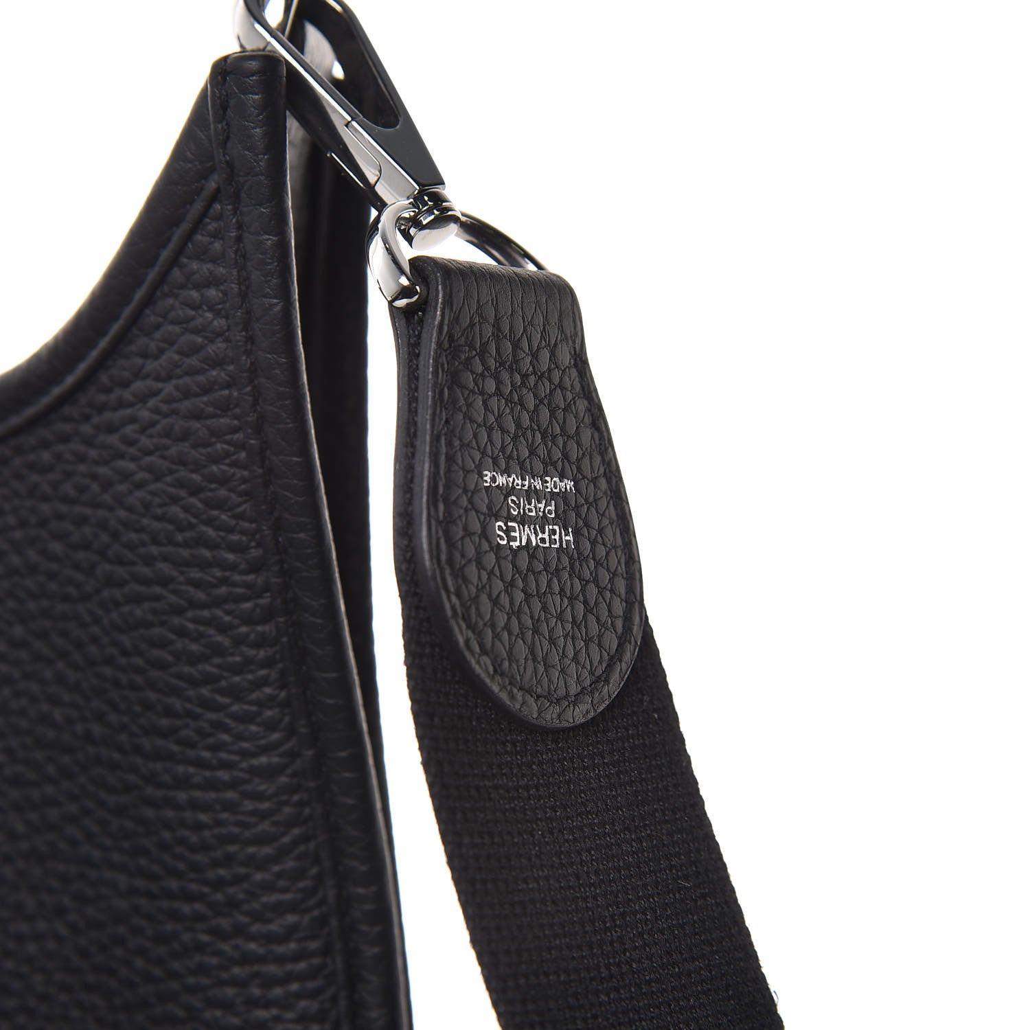 Hermes Taurillon Clemence Evelyne III PM Black 7 of 9