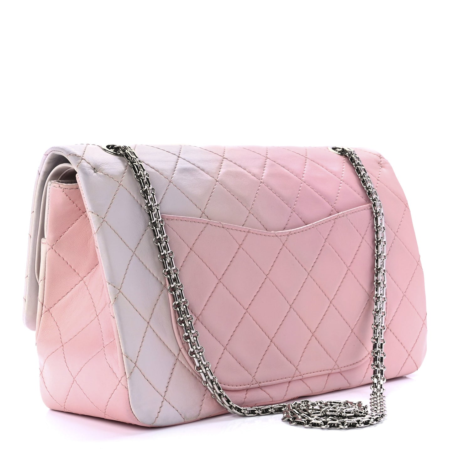 Lambskin Degrade Quilted 2.55 Reissue 227 Flap Pink