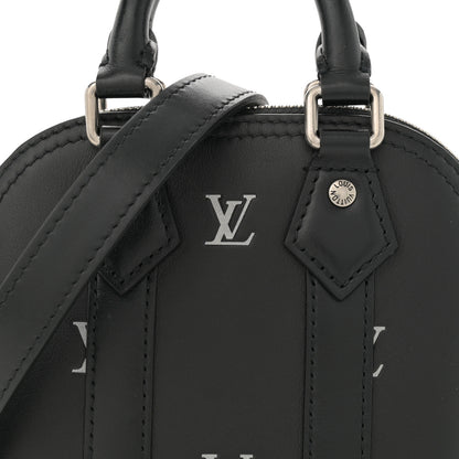 Louis Vuitton Nano Alma Black Silver 7 of 10