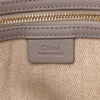 Chloe Calfskin Judy East West Tote Cashmere Grey 6 of 12