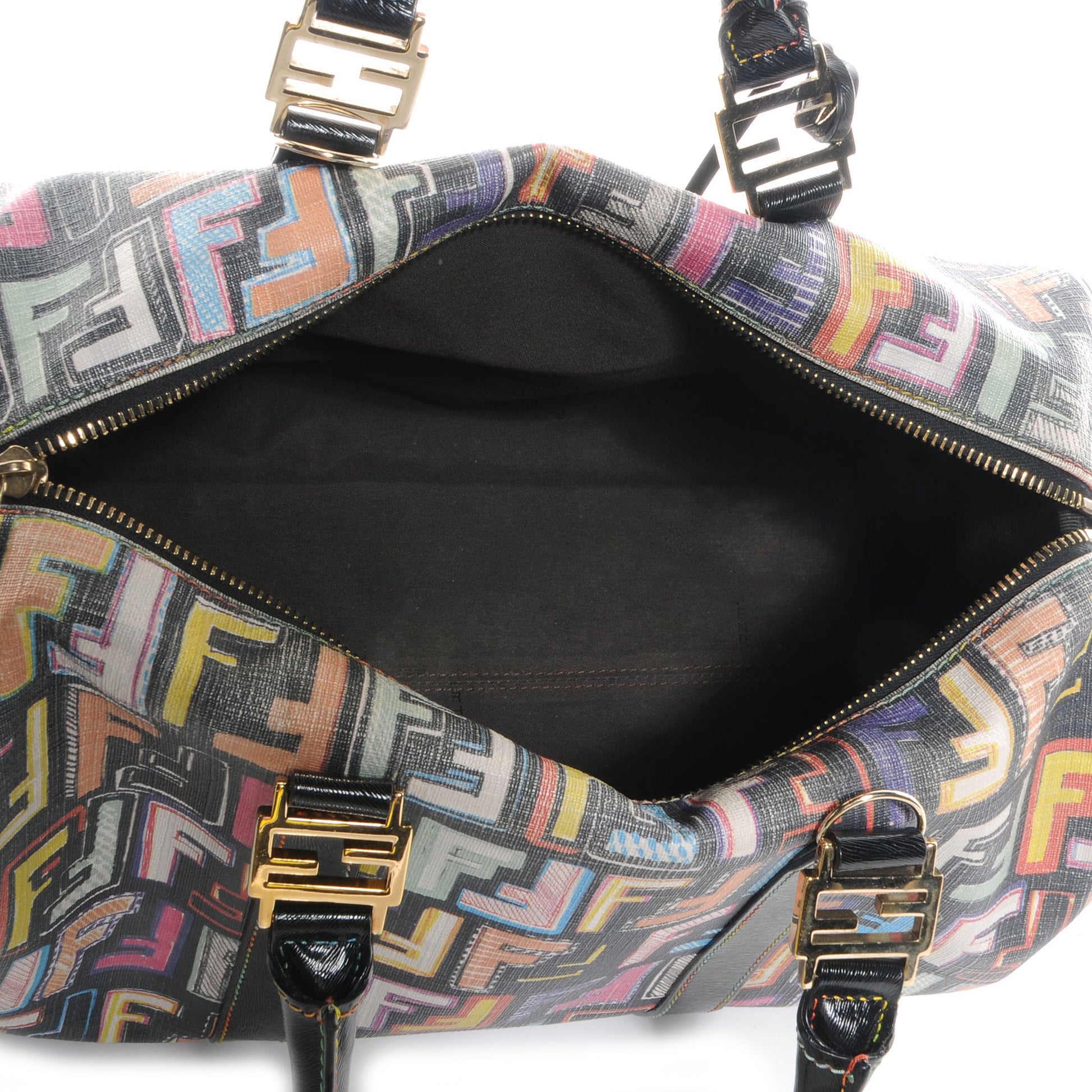 Fendi Zucca Spalmati FF Multicolor Forever Boston Black Multicolor 5 of 11