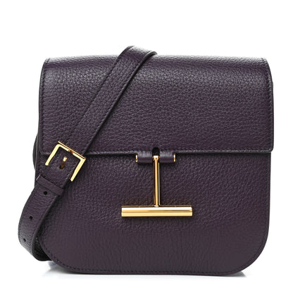 Tom Ford Calfskin Small T Clasp Tara Crossbody Bag Purple 1 of 4