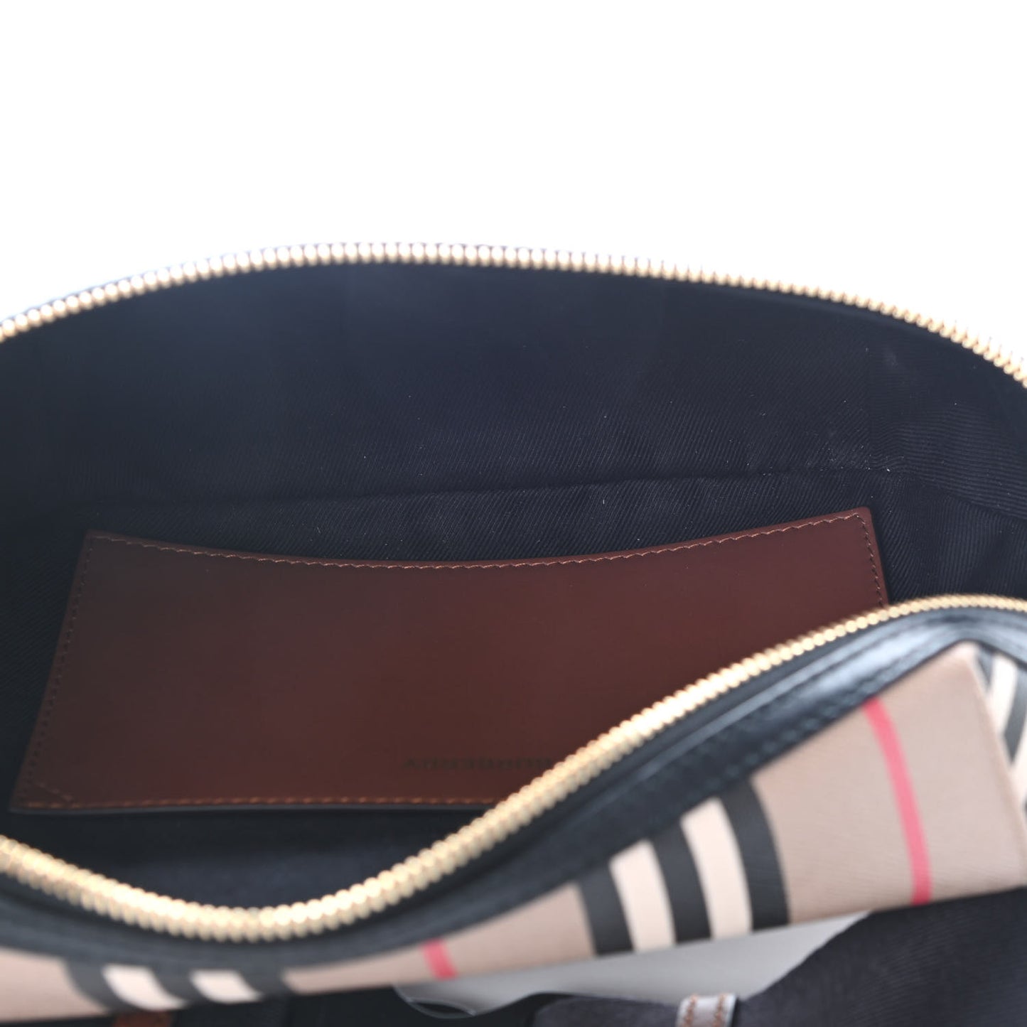 E-Canvas Icon Stripe Sonny Bum Bag Archive Beige