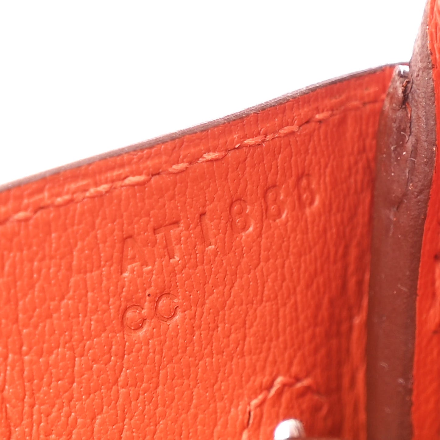 Epsom Birkin 30 Orange