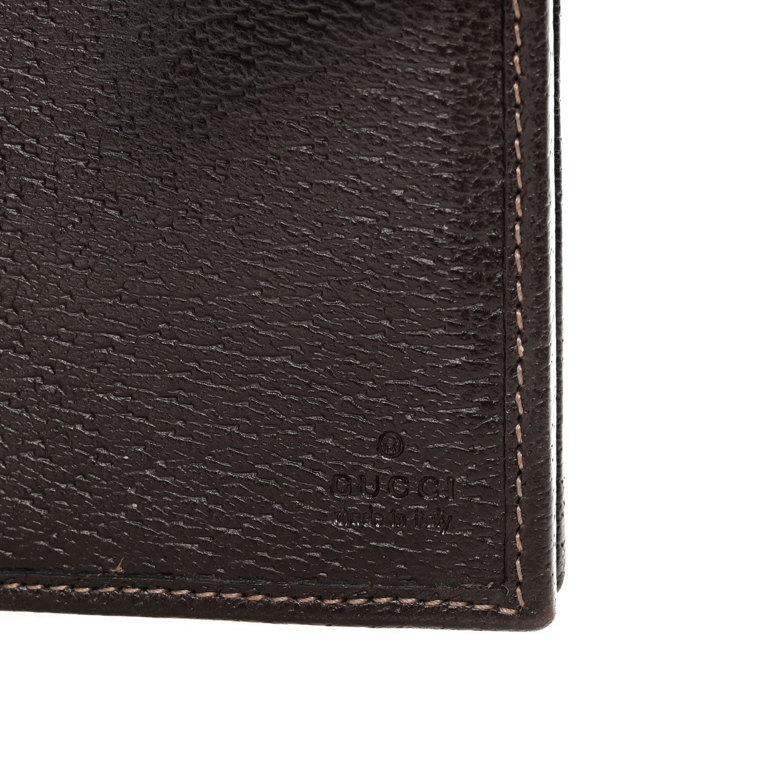 Gucci Monogram Abbey Continental Wallet Dark Brown 6 of 6