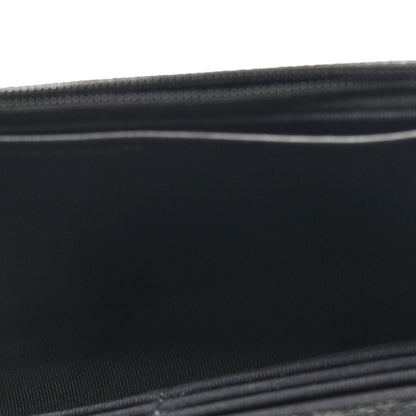 Chanel Caviar Quilted Enamel Coco Casino Wallet On Chain WOC Black 5 of 10