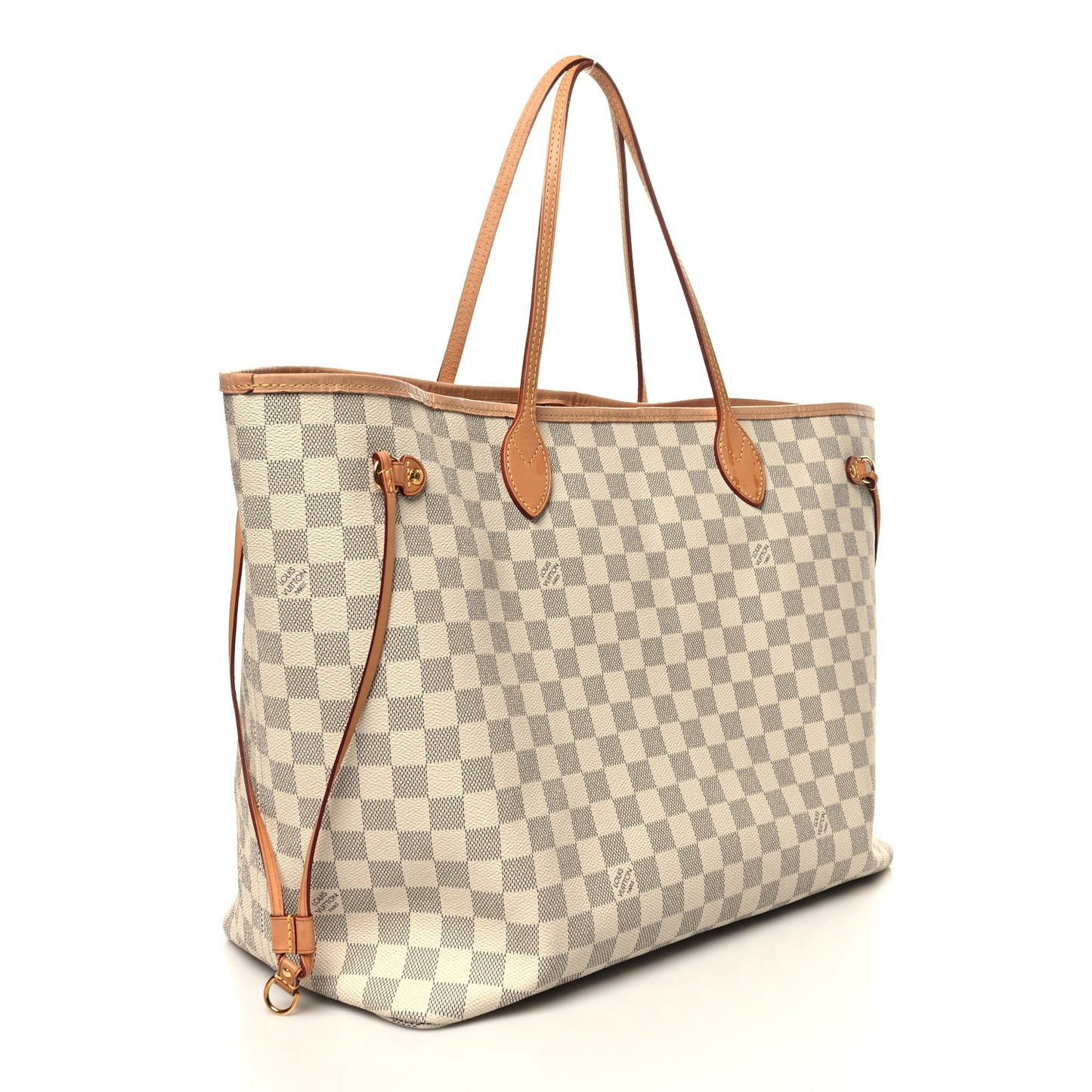 Damier Azur Neo Neverfull GM Rose Ballerine