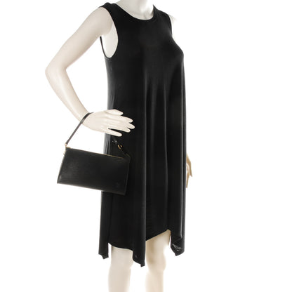 Louis Vuitton Epi Pochette Accessories 24 Black 2 of 7
