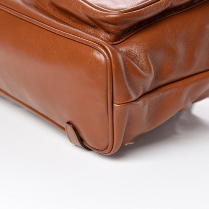 Gucci Calfskin Bamboo Backpack Brown 5 of 27