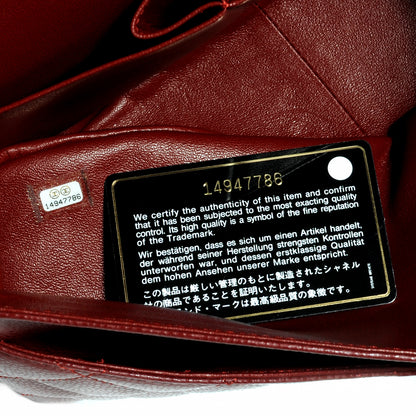 Chanel Caviar Jumbo Double Flap Red 8 of 8