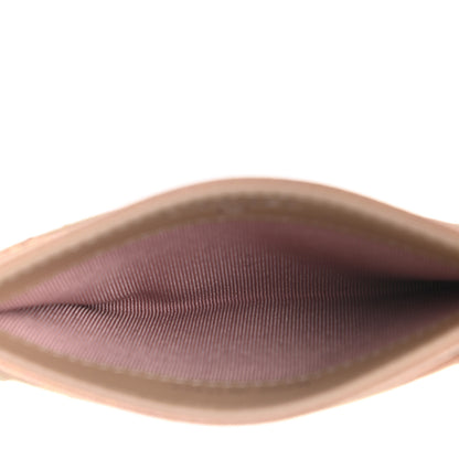 Chanel Iridescent Calfskin Quilted Card Holder Pink 5 of 9