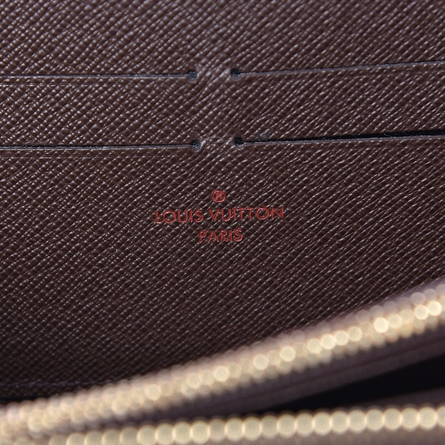 Damier Ebene Zippy Wallet
