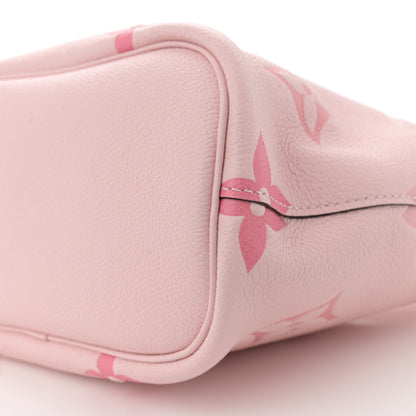 Louis Vuitton Empreinte Monogram Giant By The Pool Marshmallow Hobo PM Bouton De Rose 9 of 10