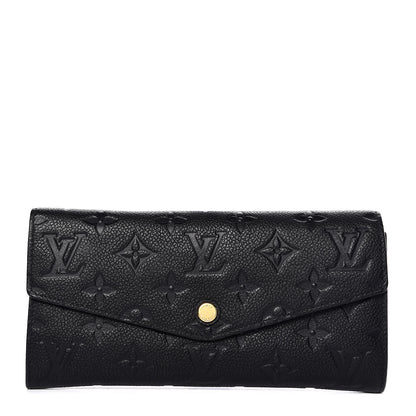 Louis Vuitton Empreinte Curieuse Wallet Black 1 of 8