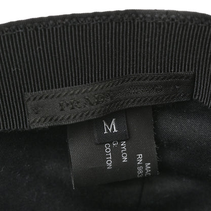 Prada Tessuto Nylon Logo Baseball Cap M Black 7 of 7