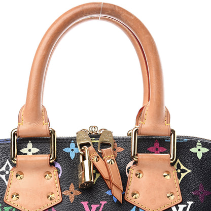 Louis Vuitton Monogram Multicolor Alma GM Black 9 of 10