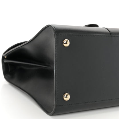 Delvaux Box Calfskin MM Brillant Satchel Black 9 of 15