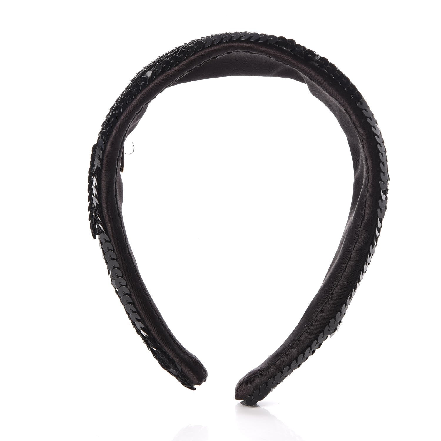Chanel Sequin Headband Black 3 of 8