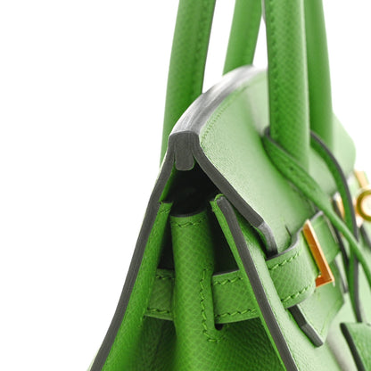 Hermes Epsom Birkin Sellier 25 Vert Yucca 13 of 13