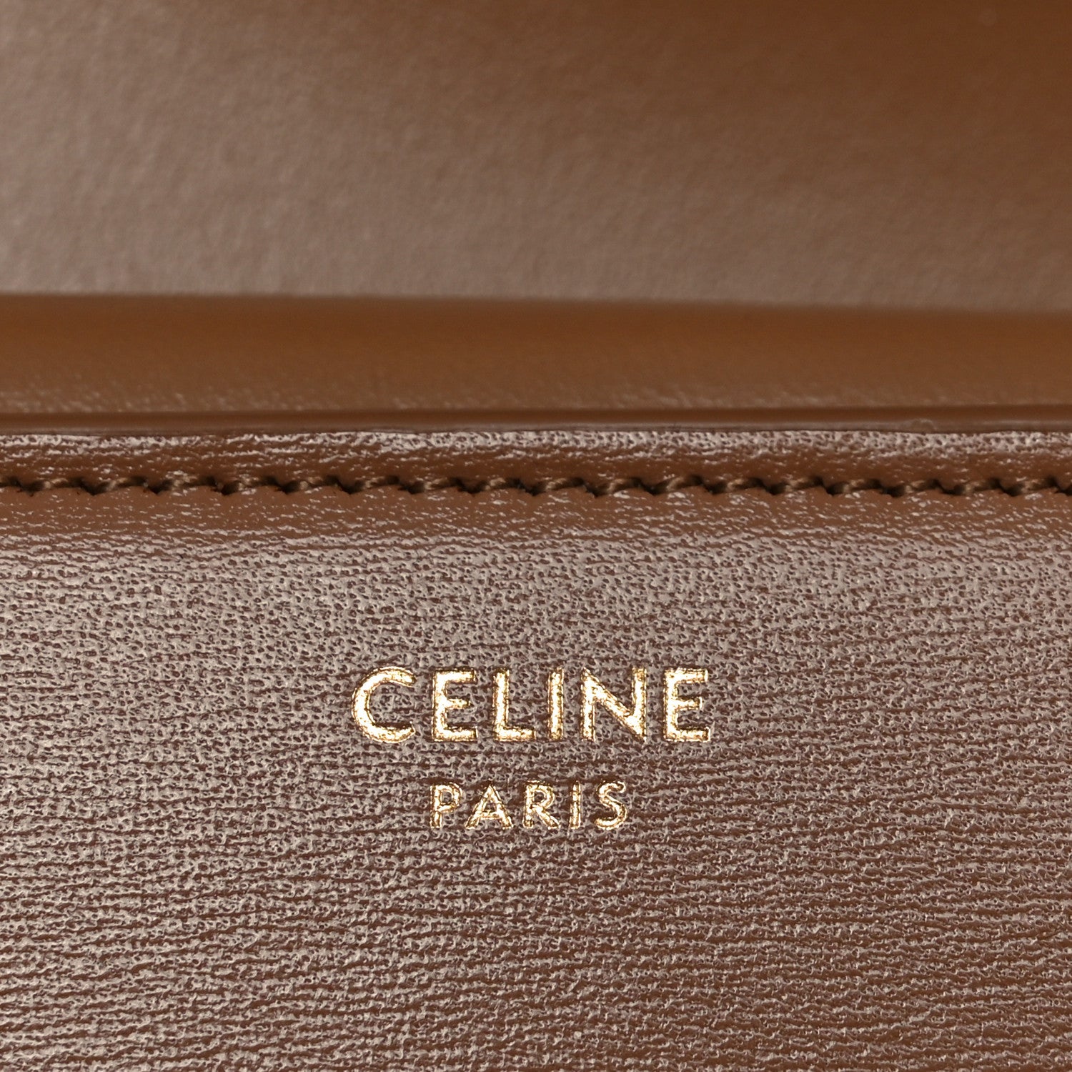 Celine Shiny Calfskin Small Triomphe Wallet Pebble 6 of 8