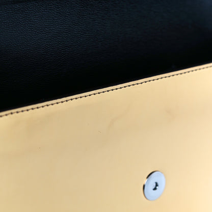 Jimmy Choo Patent Lilia Clutch Bag Gold 10 of 21