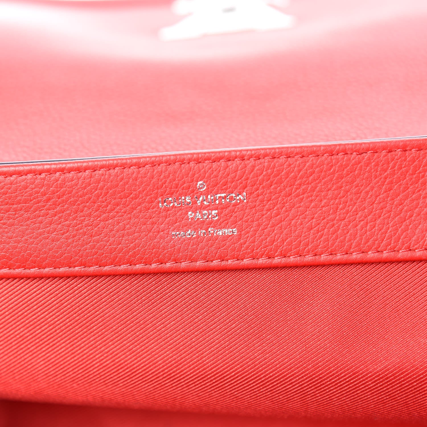 Louis Vuitton Calfskin Lockme II Chain Bag BB Rubis Marine 8 of 10