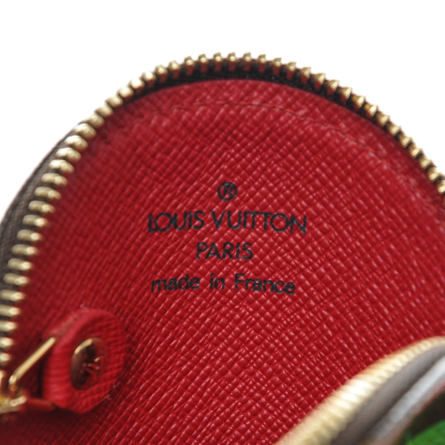 Monogram Cerises Round Coin Purse