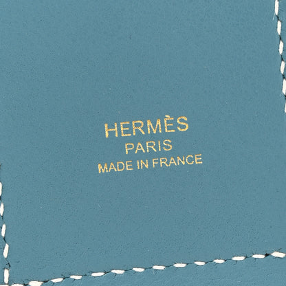 Hermes Swift Epsom Pocket Kelly Shoulder Strap New Blue Jean 4 of 6