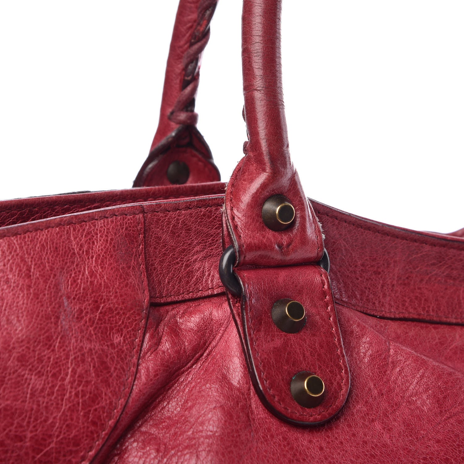 Balenciaga Agneau Classic Hardware Part Time Pourpre 12 of 14