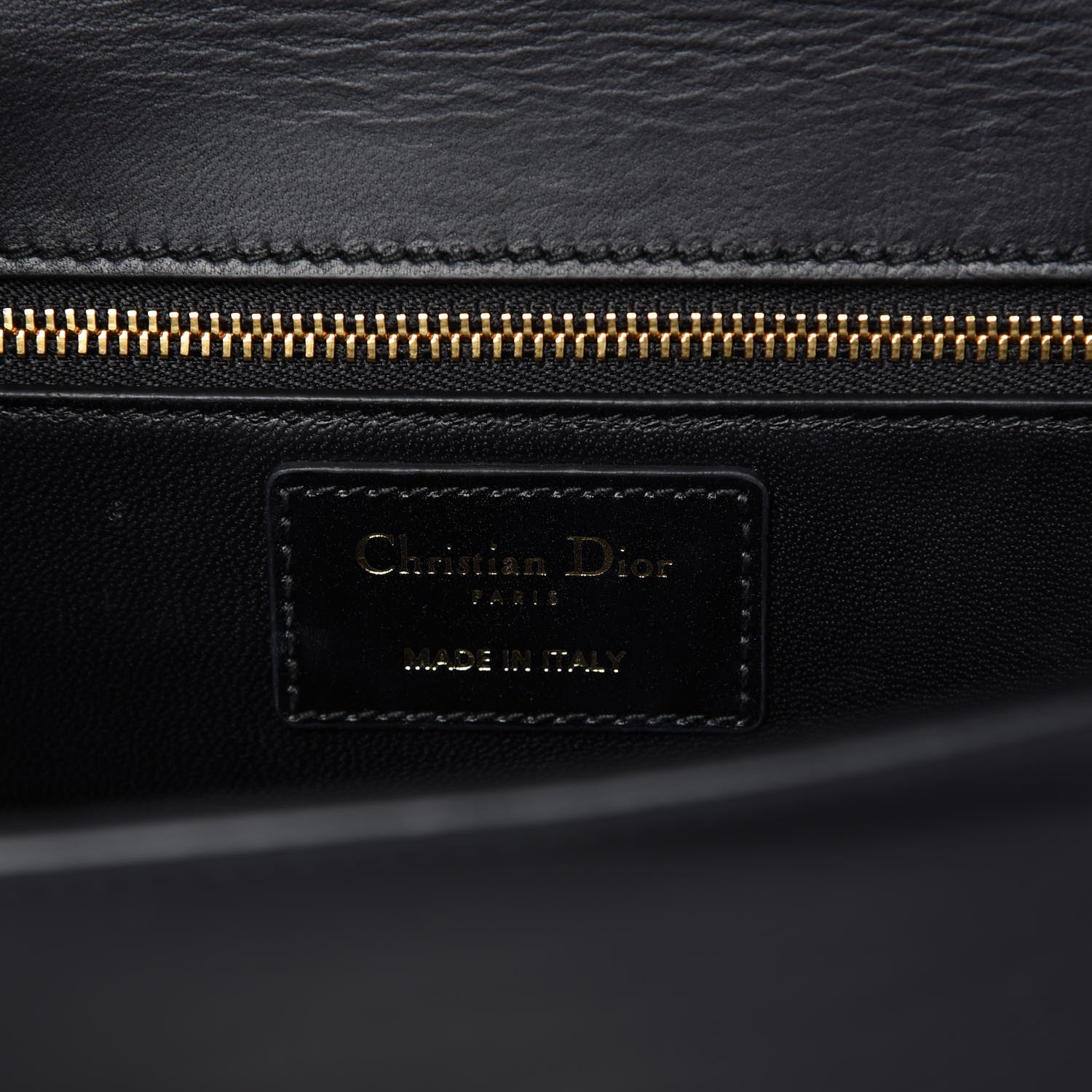 Christian Dior Smooth Calfskin 30 Montaigne Flap Bag Black 8 of 9